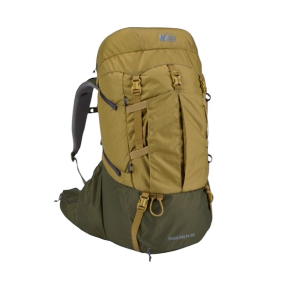 REI 60 L Backpack Trailbreak Womens Trek Gear Pack Hydration Sleeping Pad - Picture 16 of 16